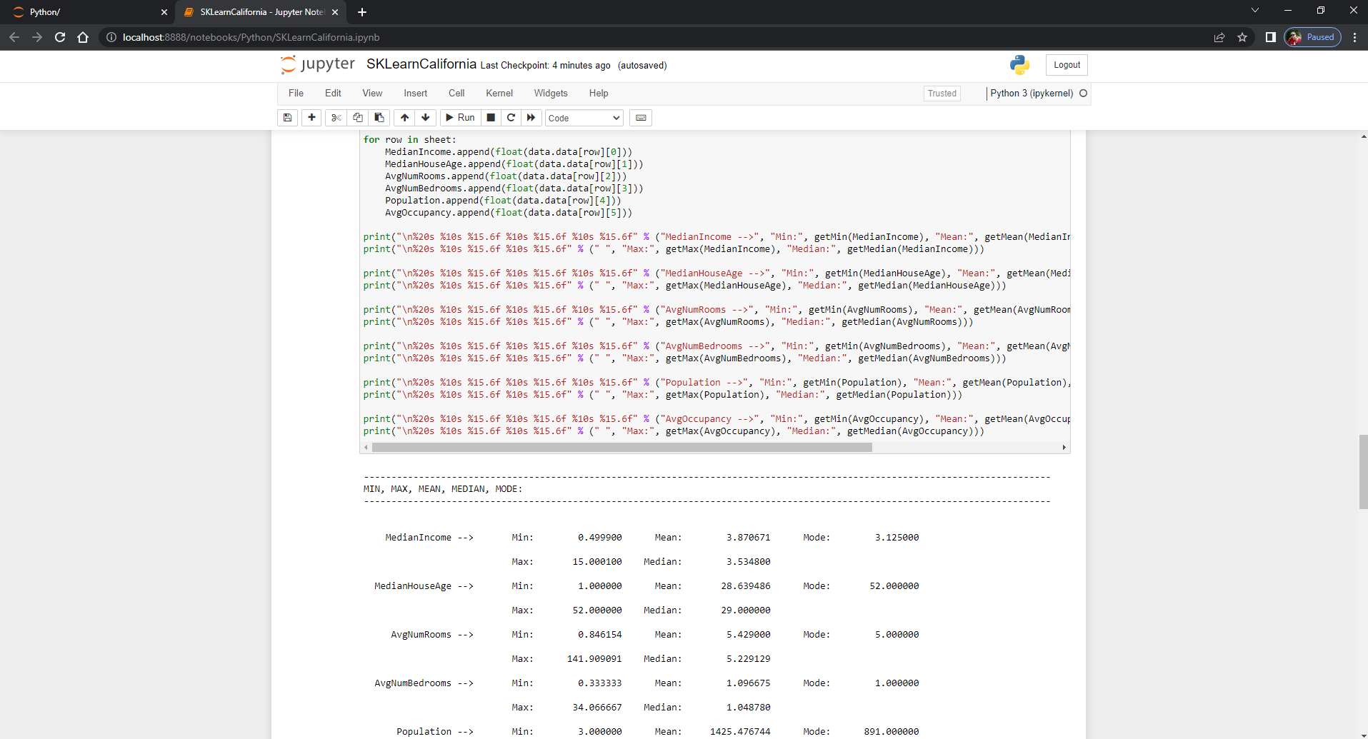 Data Analysis With Python and Excel